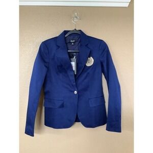 Jones New York Women Blue Blazer Sz XS
